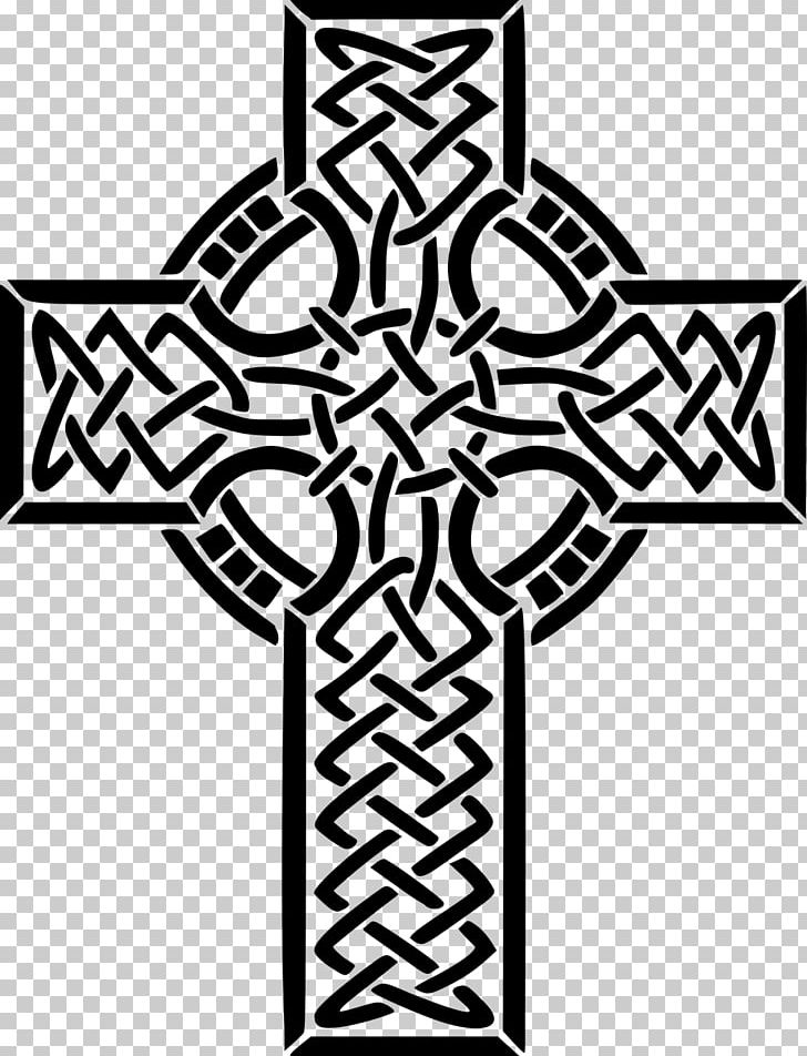 Celtic Knot Celtic Cross Christian Cross Celts PNG, Clipart, Black, Black And White, Celtic, Celtic Cross, Celtic Knot Free PNG Download