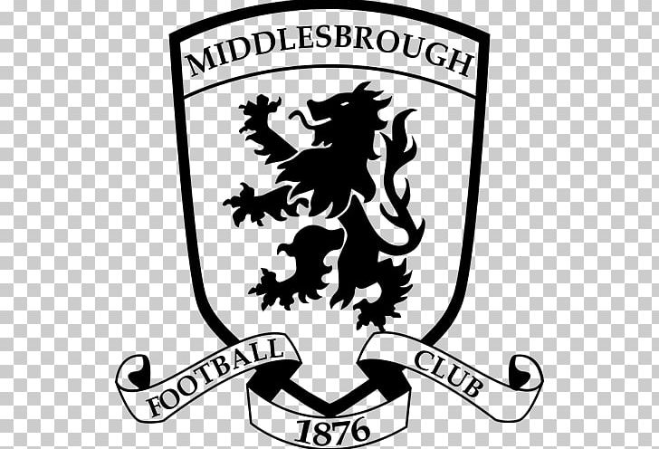 Middlesbrough F.C. EFL Championship Premier League Boro Pizza House Sunderland A.F.C. PNG, Clipart, Area, Artwork, Black, Black And White, Brand Free PNG Download