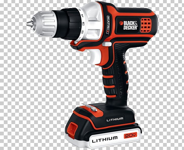 Black & Decker Matrix 20-Volt Max Lithium Drill/Driver BDCDMT120 Augers Cordless Tool PNG, Clipart, Augers, Black And Decker Ldx120, Black Decker, Cordless, Decker Free PNG Download