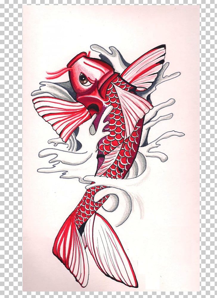 Butterfly Koi Goldfish Tattoo PNG, Clipart, Animals, Aquarium, Art, Artwork, Butterfly Koi Free PNG Download