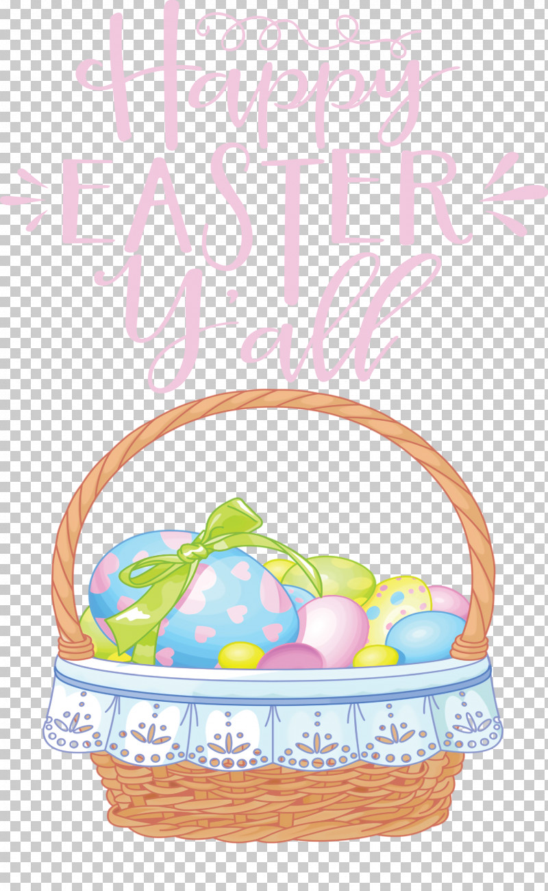 Happy Easter Easter Sunday Easter PNG, Clipart, Basket, Cartoon, Easter, Easter Basket, Easter Bunny Free PNG Download