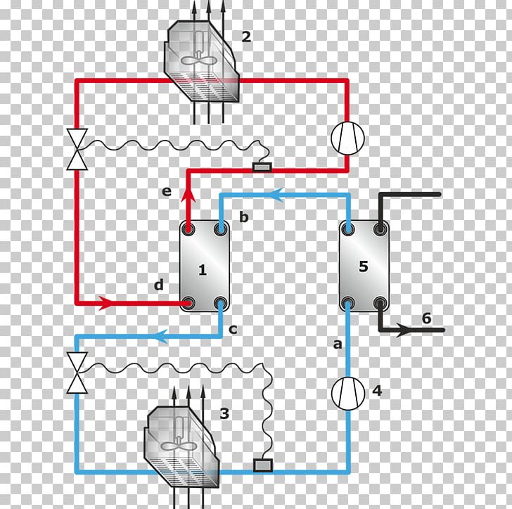 Diagram Heat Pump And Refrigeration Cycle System Schematic PNG, Clipart, Angle, Area, Chiller, Condenser, Diagram Free PNG Download