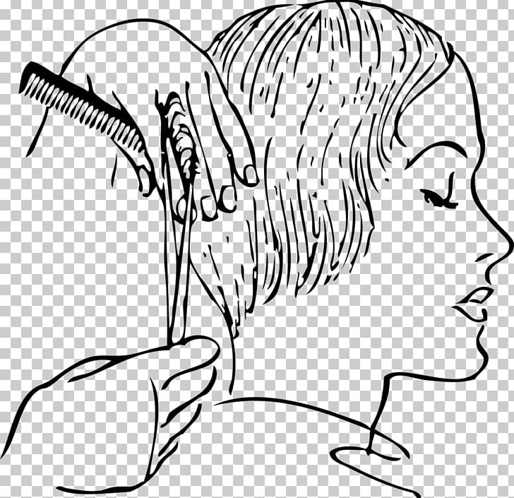 Comb Hairstyle Hairdresser Cutting Hair PNG, Clipart, Arm, Art, Artwork, Barber, Beauty Parlour Free PNG Download