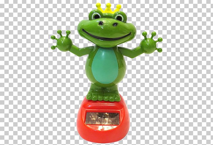 Frog Wackelfigur Solar Power Toy Animal PNG, Clipart, Amphibian, Animal, Baby Toys, Bobblehead, Child Free PNG Download