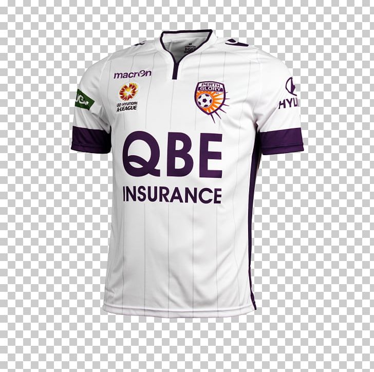 Sports Fan Jersey T-shirt Perth Glory FC Sleeve PNG, Clipart, Active Shirt, Brand, Clothing, Jersey, Outerwear Free PNG Download