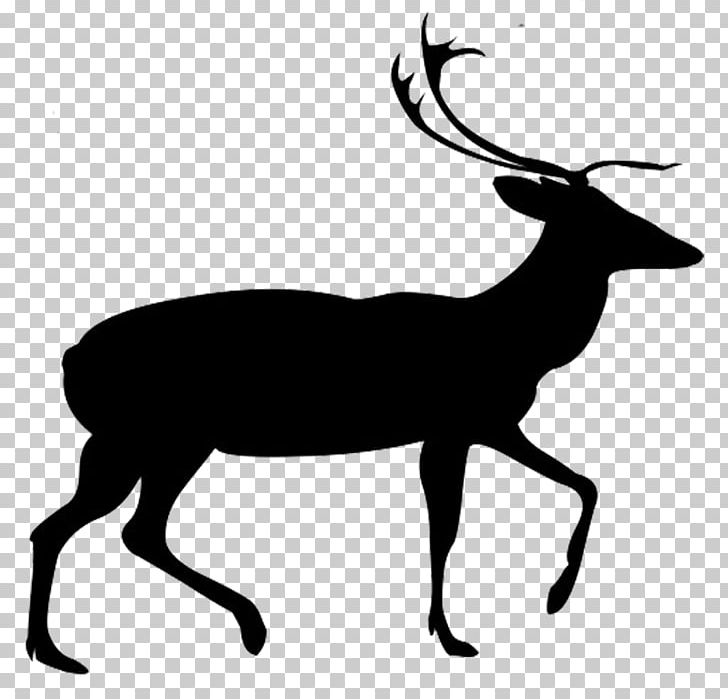 Red Deer Silhouette PNG, Clipart, Antelope, Antler, Black And White, Blog, Deer Free PNG Download