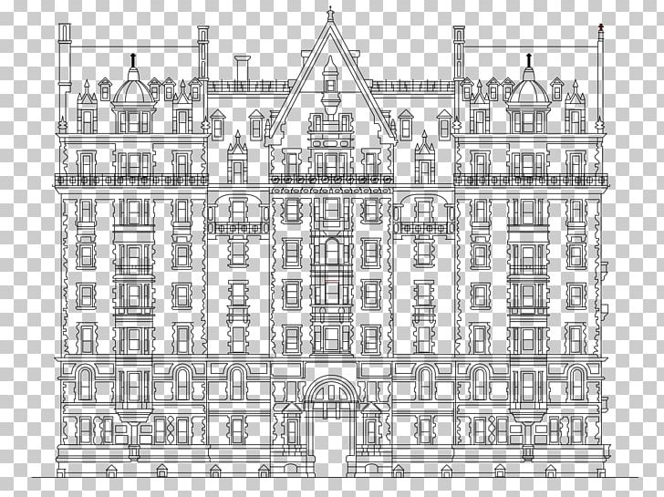 Facade Classical Architecture Middle Ages Line Art PNG, Clipart, Arch, Architecture, Area, Black And White, Building Free PNG Download