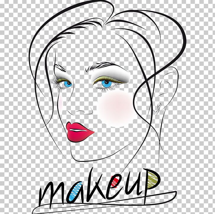 Face Beauty Woman Drawing PNG, Clipart, Area, Cartoon Characters, Cosmetics, Eye, Fashion Free PNG Download