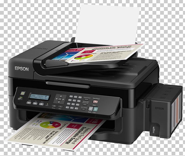 Printer Epson Inkjet Printing Ink Cartridge PNG, Clipart, Dots Per Inch, Electronic Device, Electronics, Epson, Fax Free PNG Download