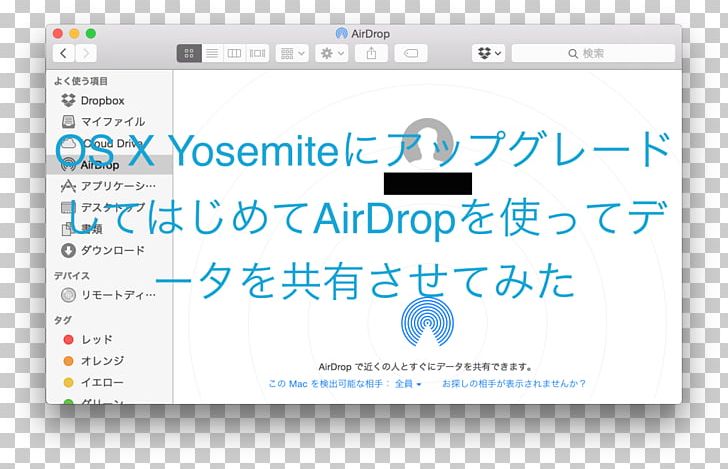 Computer Program AirDrop OS X Yosemite IMac PNG, Clipart, 9to5mac, Airdrop, Air Drop, Area, Blue Free PNG Download