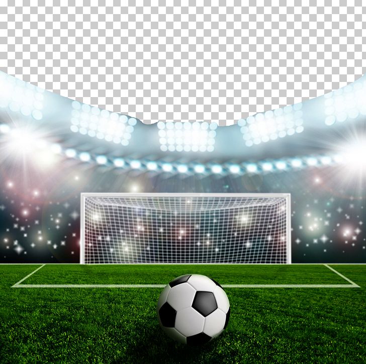 Football Pitch Goal Soccer-specific Stadium PNG, Clipart, Artificial Turf, Athletics Field, Atmosphere, Ball, Computer Wallpaper Free PNG Download