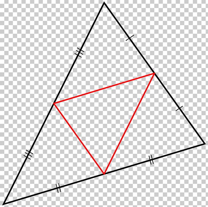 Medial Triangle Midpoint Median Equilateral Triangle PNG, Clipart, Angle, Area, Art, Bisection, Circle Free PNG Download