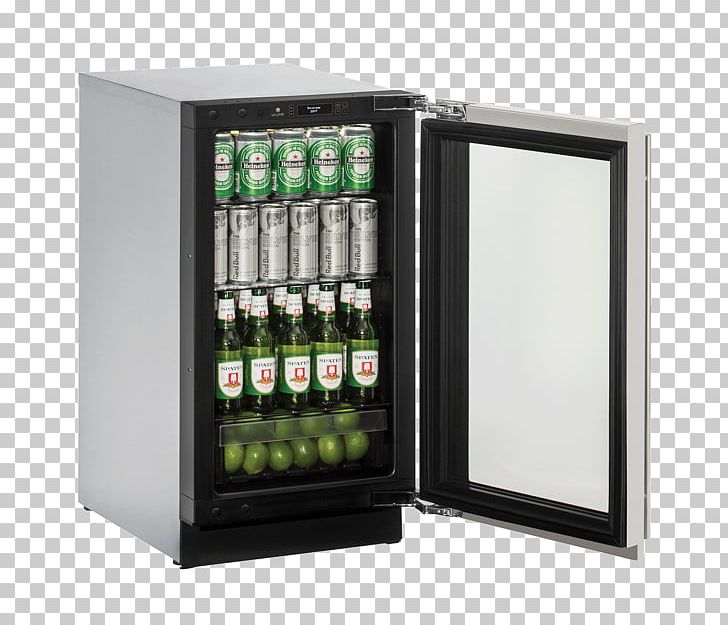 Refrigerator U-Line 3000 Series Stainless Steel 18-inch 3.6 Cu. Ft. Undercounter Refrigeration Home Appliance PNG, Clipart, Bottle, Cabinetry, Cubic Foot, Door, Drawer Free PNG Download