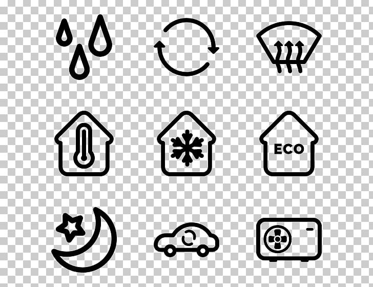 Symbol Computer Icons Central Heating Air Conditioning PNG, Clipart, Air Conditioning, Angle, Area, Black, Black And White Free PNG Download