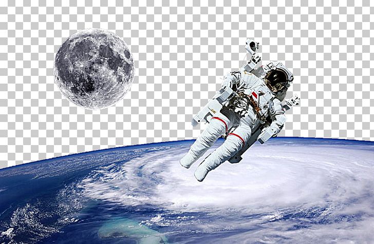 Astronaut Moon Outer Space Sky PNG, Clipart, Astronaut Vector, Astronomical, Atmosphere, Blue Moon, Cartoon Astronaut Free PNG Download