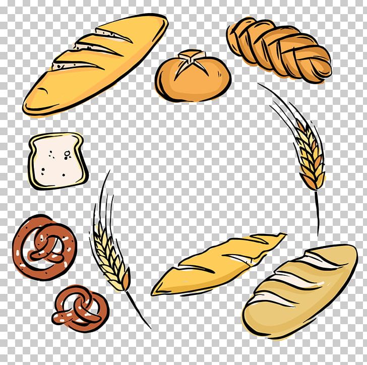 Bakery Baguette Pretzel Bread PNG, Clipart, Artwork, Bread Vector, Commodity, Design Vector, Down Free PNG Download