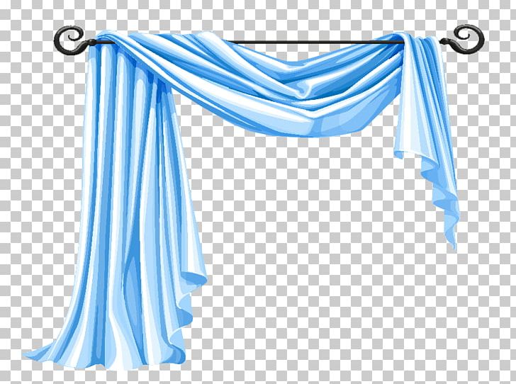 Curtain Color Blue PNG, Clipart, Art, Blue, Clothing, Color, Curtain Free PNG Download