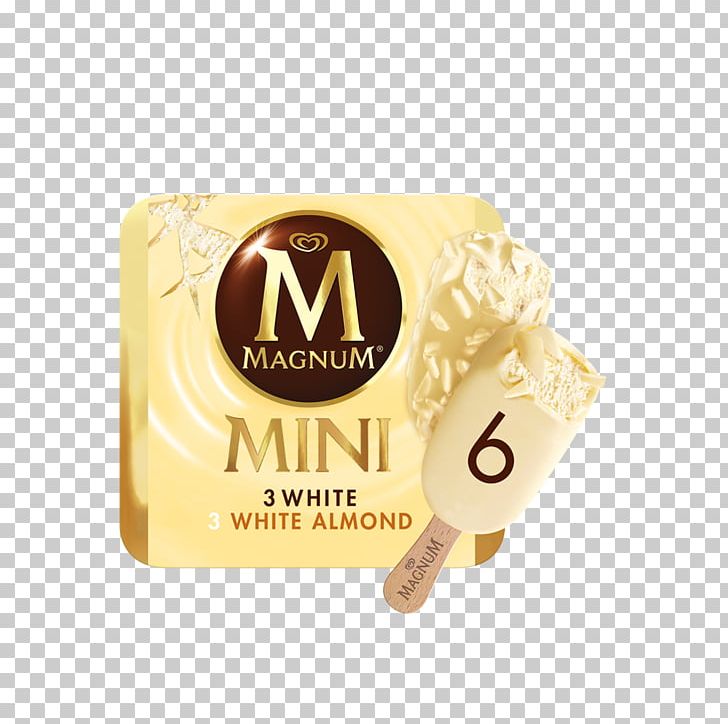 Ice Cream Magnum White Chocolate Crumble PNG, Clipart, Almond, Biscuits, Brand, Chocolate, Cream Free PNG Download