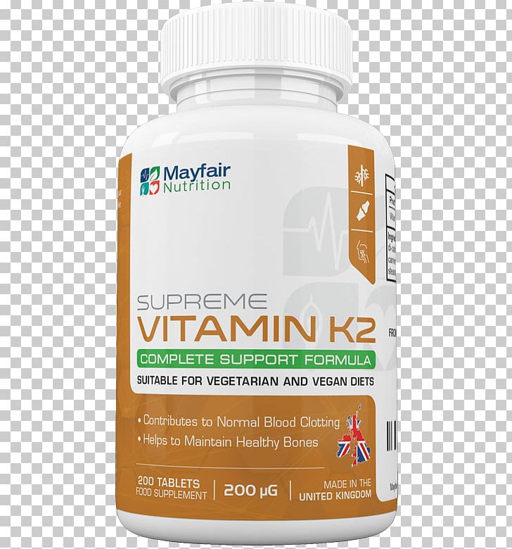 Dietary Supplement Vitamin K2 Nutrition Dietary Reference Intake PNG