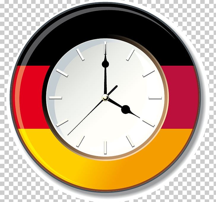 Flag Of Germany Clock Wall Decal PNG, Clipart, Alarm Clock, Circle, Clock, Decal, Decorative Patterns Free PNG Download