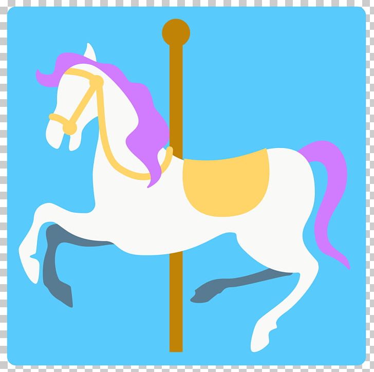 Horse Emoji Carousel PNG, Clipart, Android Oreo, Animals, Area, Art, Carousel Free PNG Download