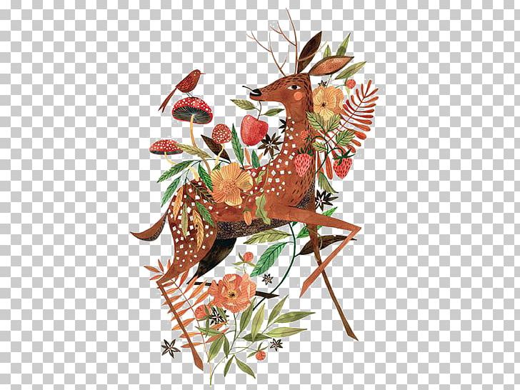 Paper Painting Illustration PNG, Clipart, Animal, Animals, Antler, Art, Birds Free PNG Download