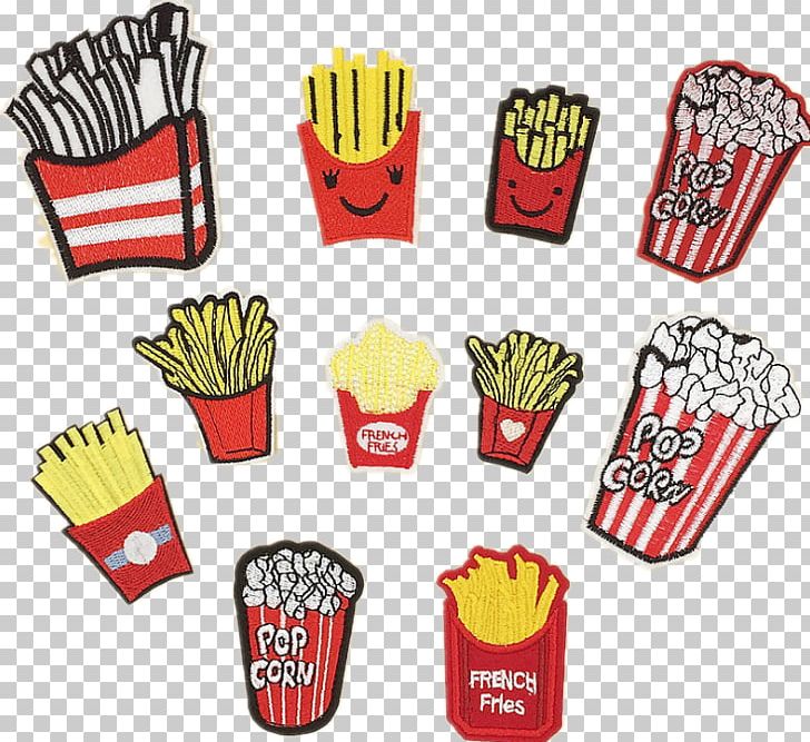 French Fries Food Embroidery Embroidered Patch Clothing PNG, Clipart, Applique, Baking Cup, Chinese Embroidery, Clothing, Craft Free PNG Download