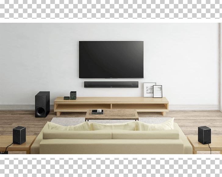 Home Theater Systems Soundbar 5.1 Surround Sound Sony HT-RT3 PNG, Clipart, 51 Surround Sound, Angle, Coffee Table, Desk, Flat Panel Display Free PNG Download