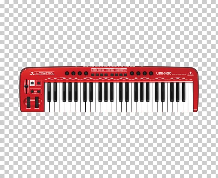 Behringer U-Control UMX610 USB/MIDI Keyboard Controller MIDI Controllers Musical Keyboard PNG, Clipart, Analog Synthesizer, Controller, Digital Piano, Electronic Device, Input Device Free PNG Download