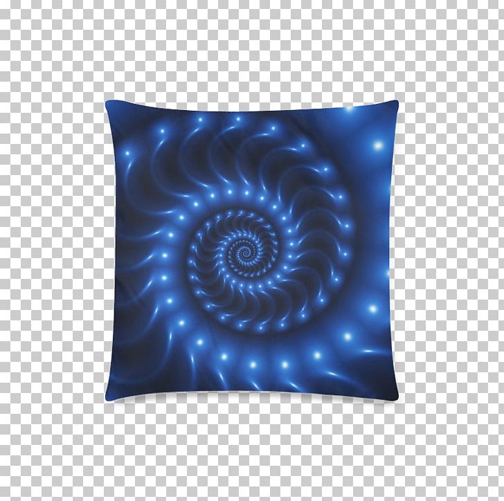 Throw Pillows Cobalt Blue Spiral Circle Nautilida PNG, Clipart, 18 X, Blue, Circle, Cobalt, Cobalt Blue Free PNG Download