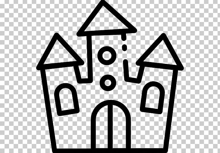 Amusement Park Haunted House Computer Icons PNG, Clipart, Amusement, Amusement Park, Angle, Area, Black And White Free PNG Download