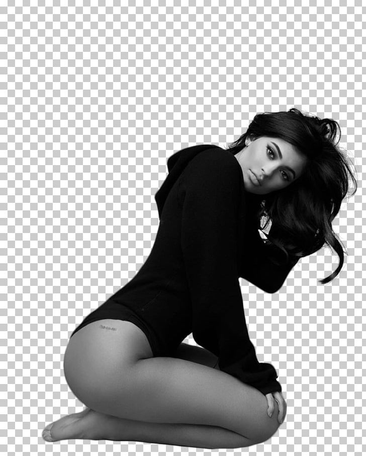 Photo Shoot Fashion Female Celebrity Kylie Jenner PNG, Clipart, Black, Black And White, Black Hair, Caitlyn Jenner, Celebrities Free PNG Download