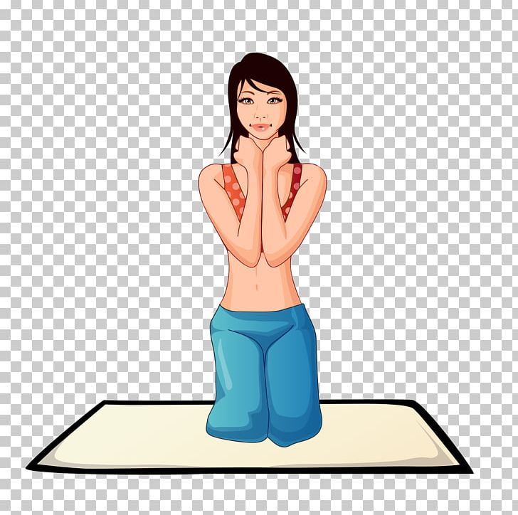 Yoga Mat Cartoon PNG, Clipart, Abdomen, Arm, Balance, Download, Fitness Free PNG Download