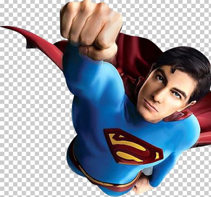 Clark Kent Superman Logo Brandon Routh PNG, Clipart, Arm, Clark Kent, Electric Blue, Fictional Character, Fly Free PNG Download