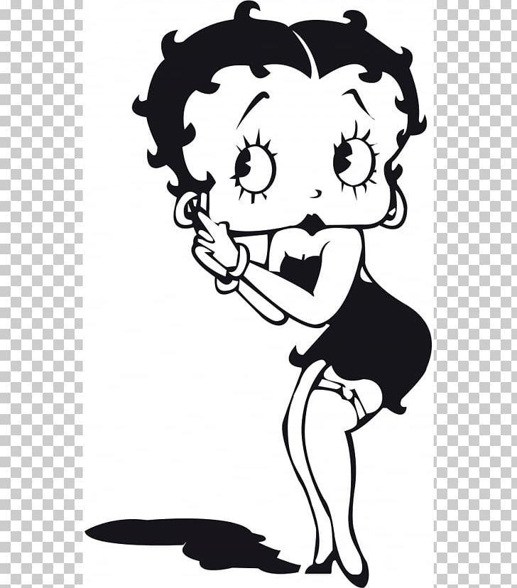 Betty Boop Window Wall Decal Sticker PNG, Clipart, Artwork, Bedroom, Betty Boop, Black, Cartoon Free PNG Download