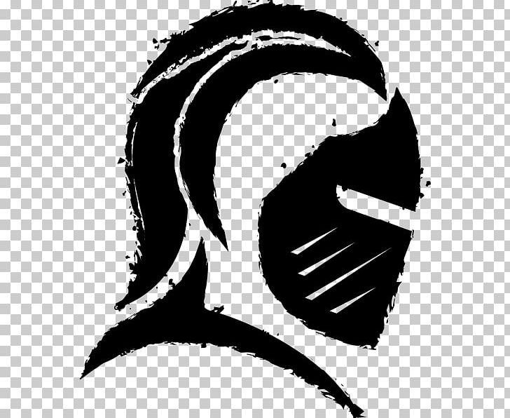 Knight Logo Black And White Silhouette PNG, Clipart, Artwork, Audio, Bishop Kelly High School, Black And White, Emblem Free PNG Download