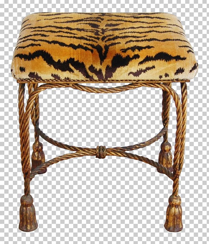 Table Stool Bench Gilding Tiger PNG, Clipart, Bench, Chairish, End Table, Furniture, Garden Furniture Free PNG Download