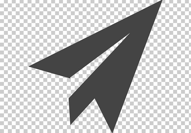 Airplane Paper Plane Computer Icons PNG, Clipart, Airplane, Angle, Black, Black And White, Brand Free PNG Download