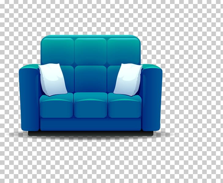 Couch Furniture PNG, Clipart, Angle, Azure, Blue, Blue Sofa, Chair Free PNG Download