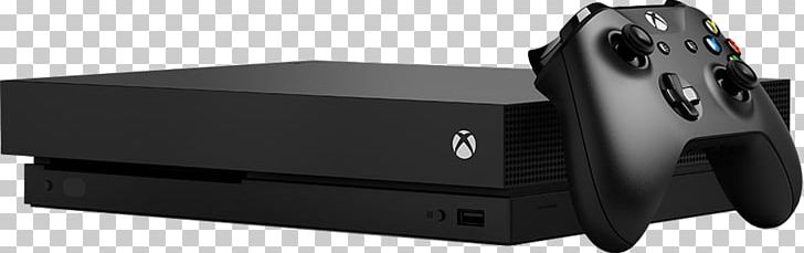 Xbox One X Video Game Consoles Black PNG, Clipart, 4k Resolution, Black, Microsoft, Multimedia, Output Device Free PNG Download