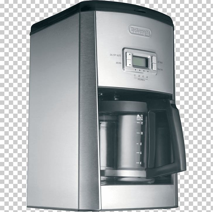 Coffeemaker Espresso De'Longhi DC514T Brewed Coffee PNG, Clipart,  Free PNG Download