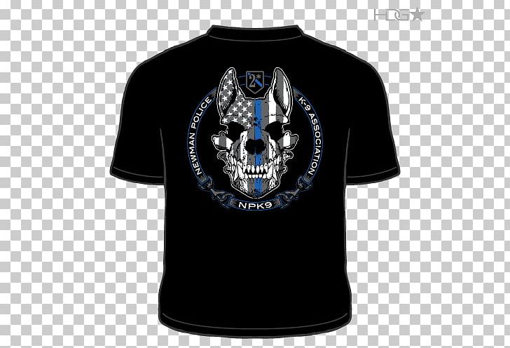 T-shirt Police Dog Police Officer PNG, Clipart, Active Shirt, Black, Brand, Clothing, Decal Free PNG Download