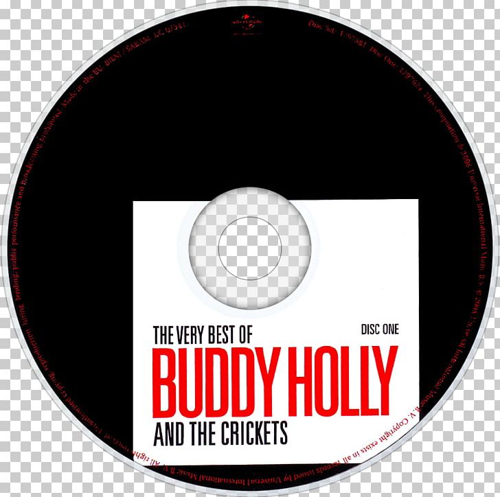 Compact Disc The Very Best Of Buddy Holly And The Crickets That'll Be The Day Think It Over PNG, Clipart,  Free PNG Download