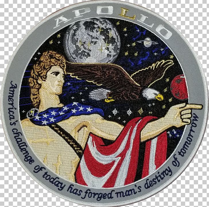 Apollo Program Embroidered Patch Spaceflight Emblem Embroidery PNG, Clipart, Apollooptik, Apollo Program, Coin, Emblem, Embroidered Patch Free PNG Download