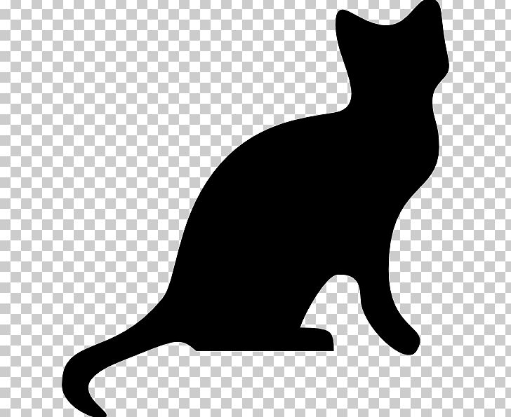 Cat Kitten Silhouette PNG, Clipart, Animal Silhouette Pictures, Black, Black And White, Black Cat, Carnivoran Free PNG Download