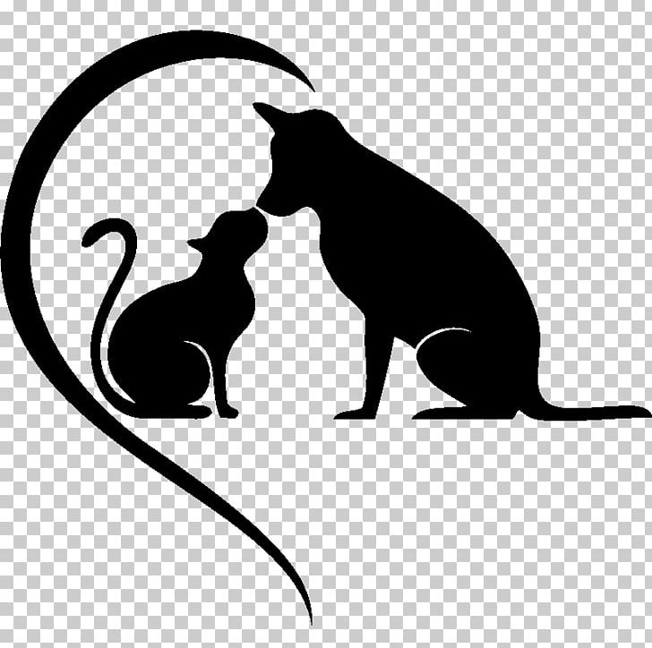 Dog–cat Relationship Dog–cat Relationship Pet PNG, Clipart, Animals, Artwork, Black And White, Carnivoran, Cat Free PNG Download