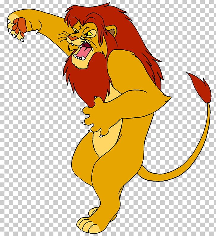 Lion Simba Scar Mufasa PNG, Clipart, Art, Big Cats, Carnivoran, Cartoon, Cartoon Network Free PNG Download