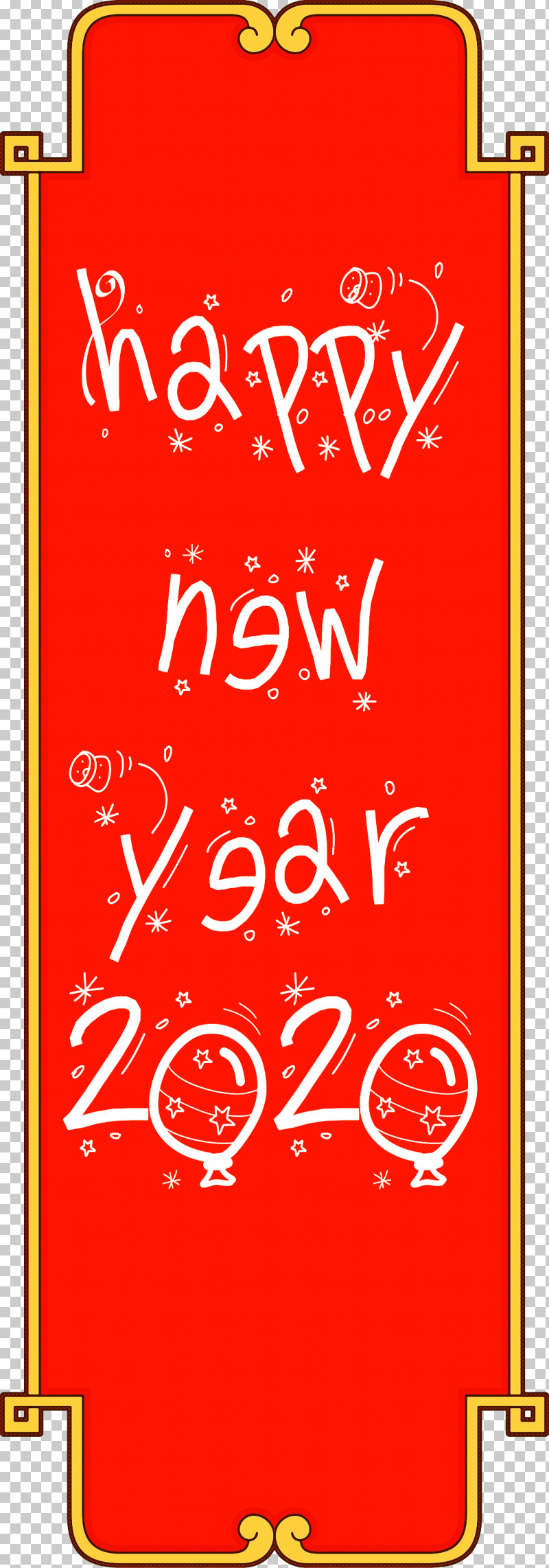 Happy New Year 2020 New Years 2020 2020 PNG, Clipart, 2020, Calligraphy, Happy New Year 2020, New Years 2020, Poster Free PNG Download