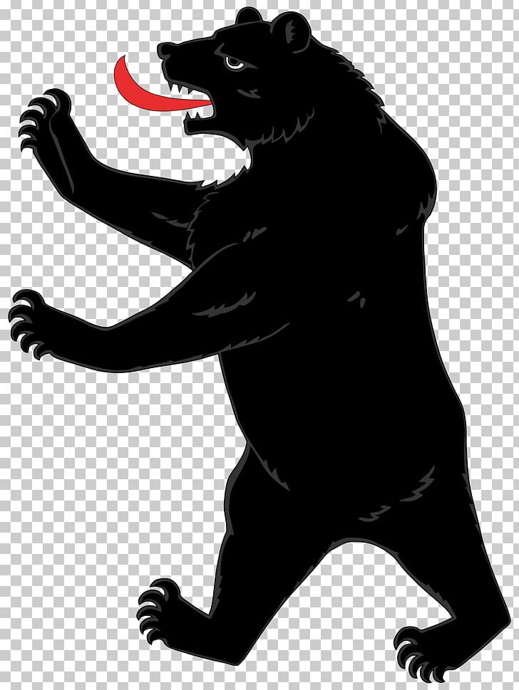 Bear In Heraldry Grizzly Bear California PNG, Clipart, Alaska Peninsula Brown Bear, Animals, Bear In Heraldry, Black And White, California Free PNG Download