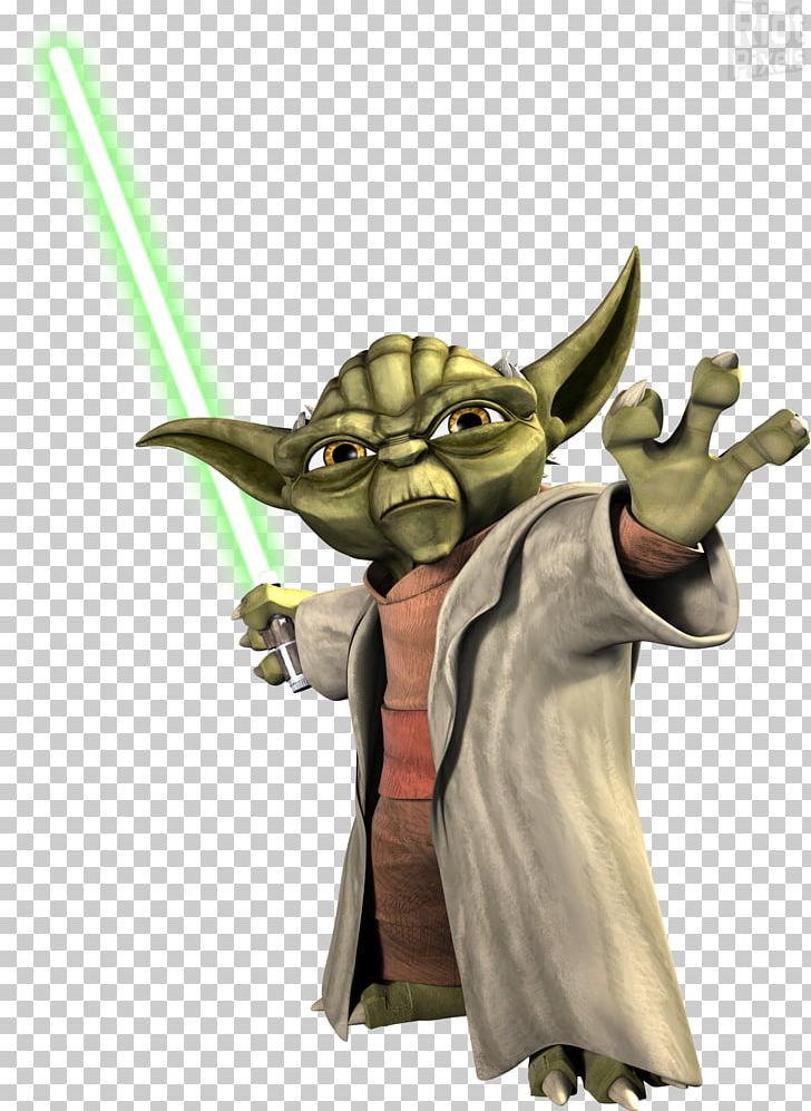 Yoda Star Wars: The Clone Wars Obi-Wan Kenobi Clone Trooper PNG, Clipart, Action Figure, Anakin Skywalker, Cartoon, Clone Trooper, Clone Wars Free PNG Download